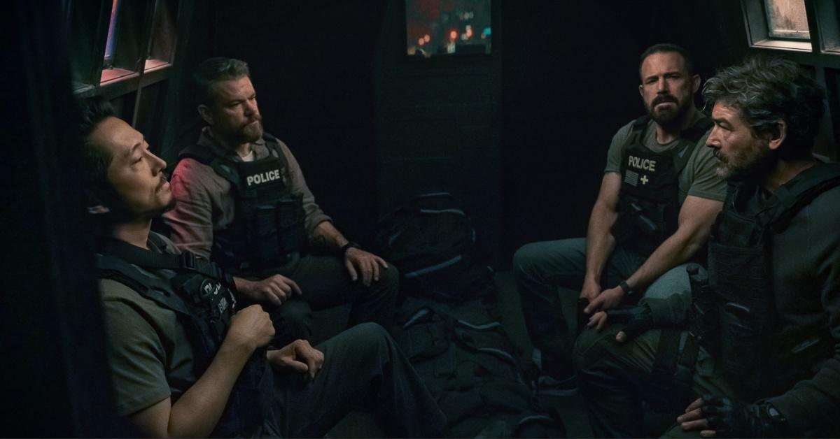 A dramatic scene from 'The Rip' unfolds. 