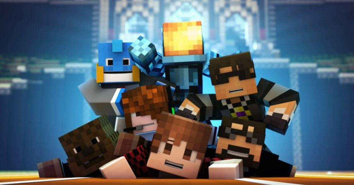 Artwork for a Minecraft team that SkyDoesMinecraft was a part of.