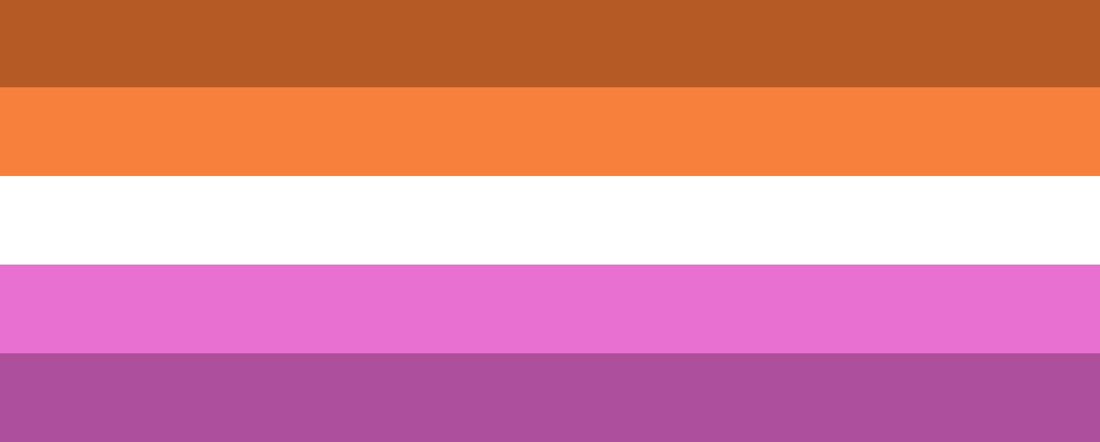 lesbian flag