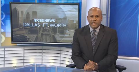 Keith Russell anchoring a special.