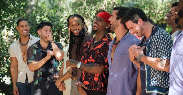 The male cast of 'FBoy Island' Season 3