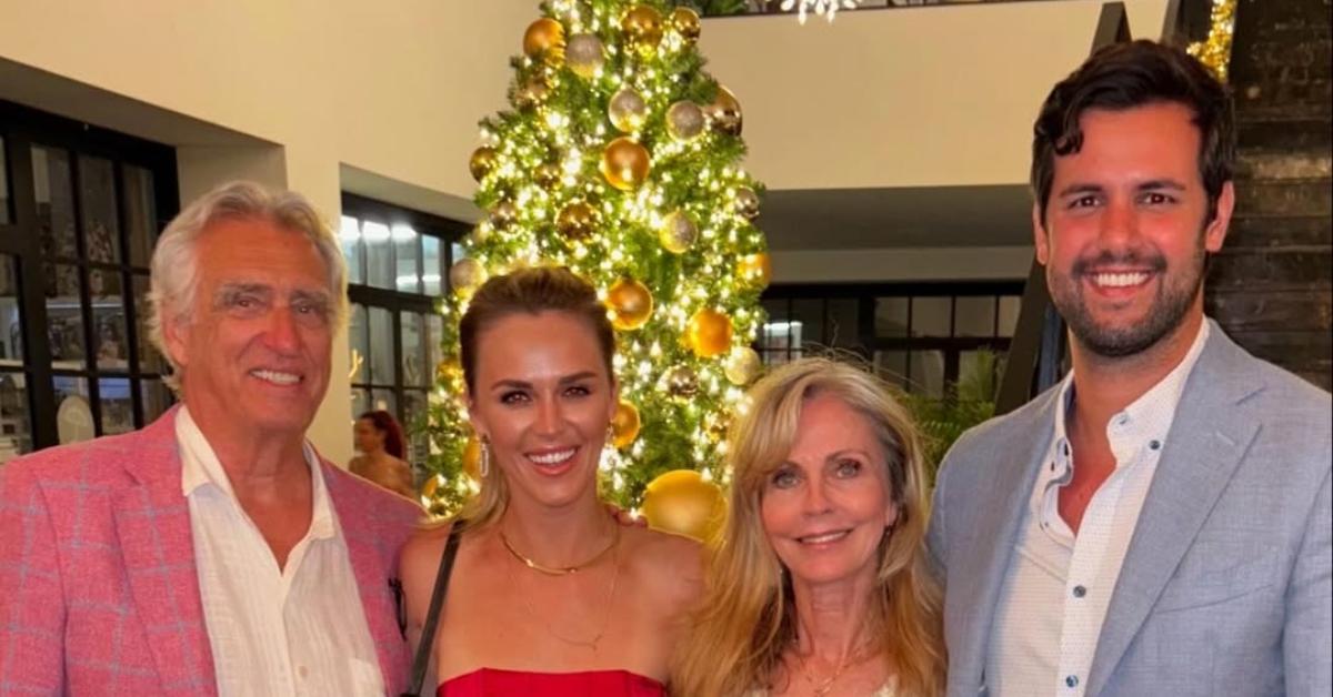 (l-r): Olivia. Flowers' father, Olivia Flowers, her mother, and ex-fiance Alex Williams