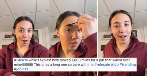 Woman moves for job she didn't end up getting