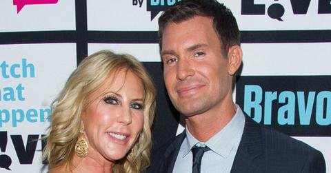 Vicki Gunvalson and Jeff Lewis appearing on 'Watch What Happens Live'