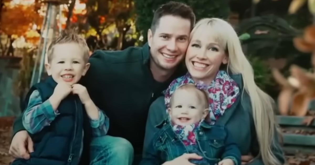 Sherri Papini with her ex-husband and their two children