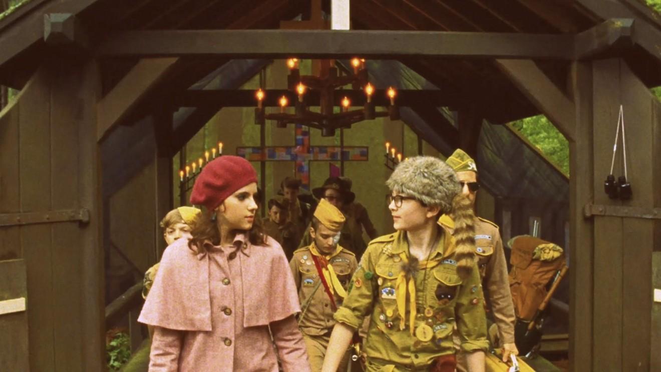 Kara Hayward, Jared Gilman in 'Moonrise Kingdom'