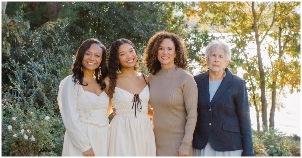 (l-r): Journey Rucker, Lake Rucker, Geri Hopkins, and Lake's grandmother