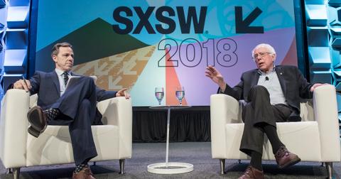 Jake Tapper interviews Bernie Sanders at SXSW 2018