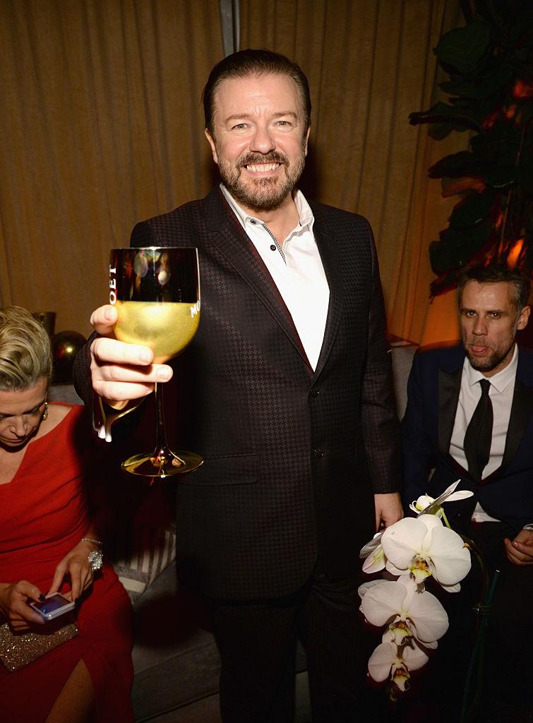 ricky golden globes