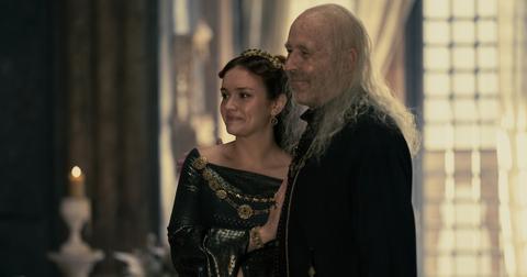 Olivia Cooke, Paddy Considine in 'House of the Dragon'