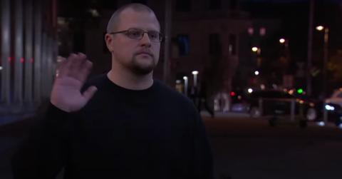 Trent in an episode of 'The Bachelor'