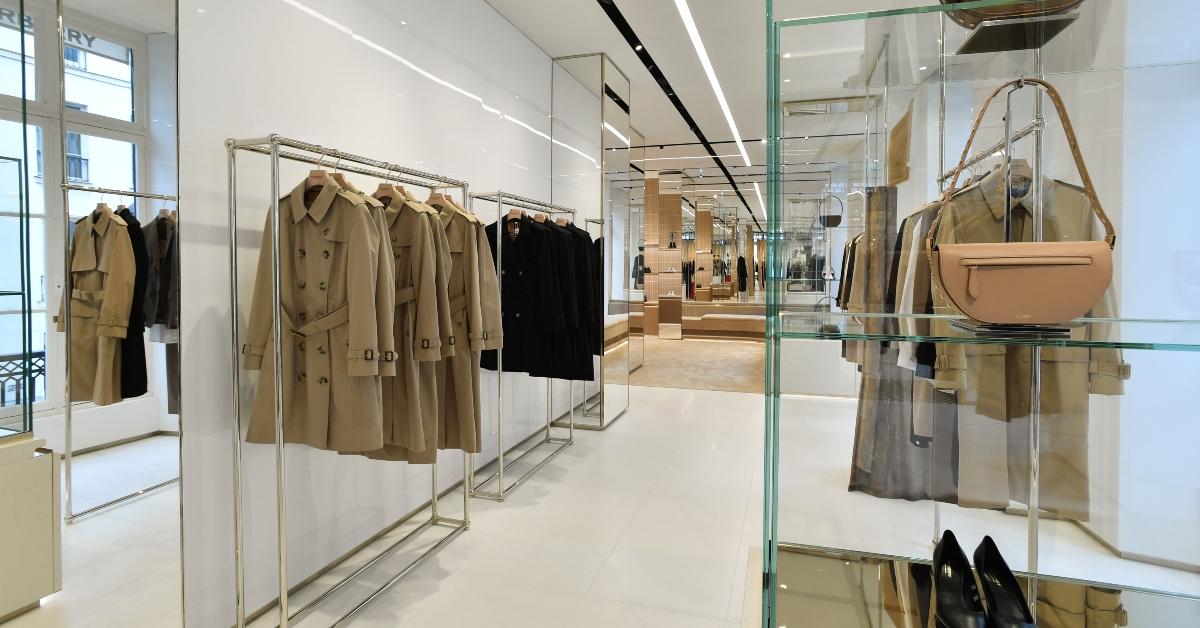 The Burberry flagship on Rue Saint Honoré in Paris (Photo by Xavier Granet/WWD/Penske Media via Getty Images)