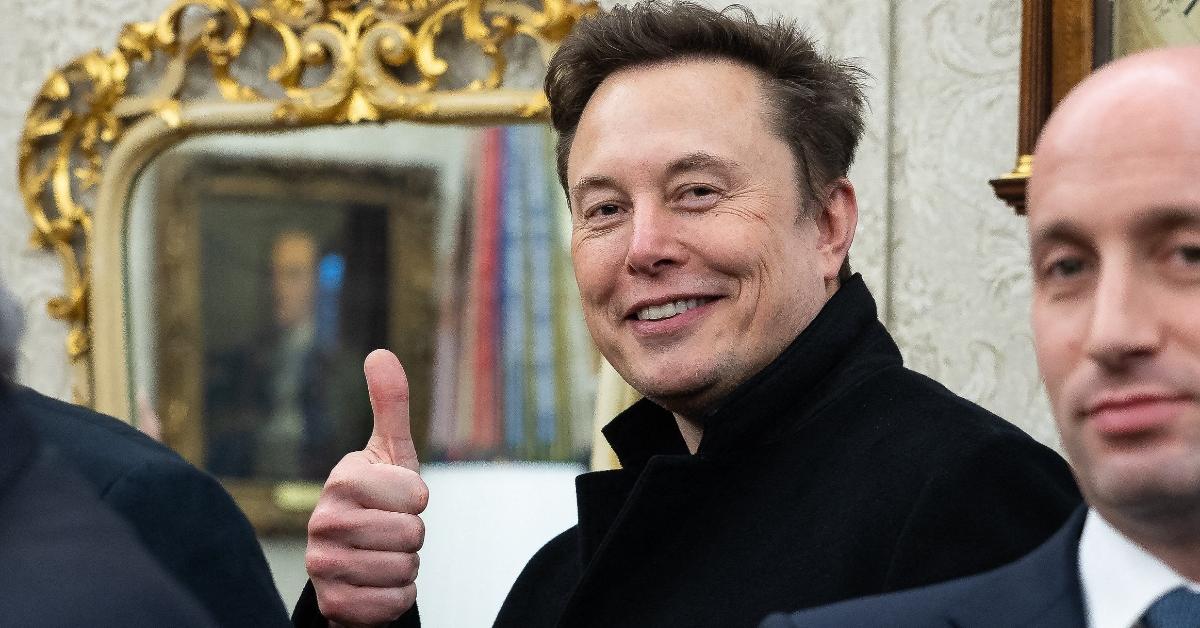 Elon Musk at the White House