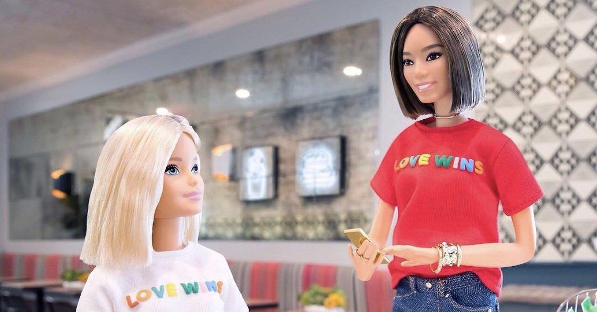 The 2017 Photo Of Love Wins Barbie Is Getting A New Life On Twitter