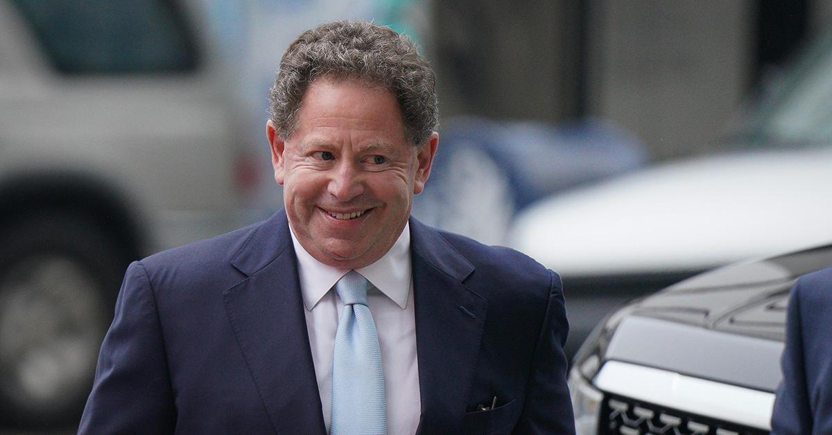 Bobby Kotick attending an evidentiary hearing in a case against Activision Blizzard. 