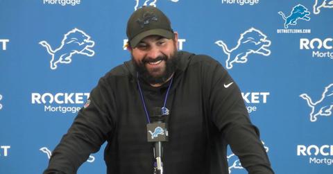 matt patricia crutches