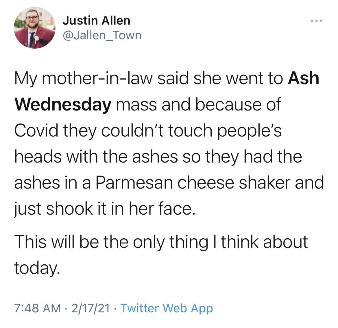 ash wednesday memes