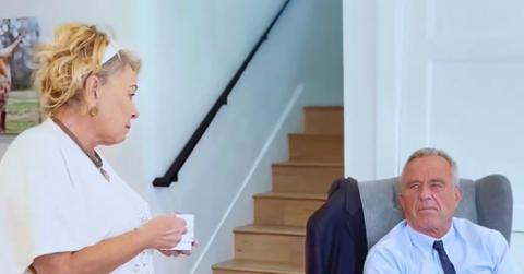 Roseanne Barr and RFK Jr