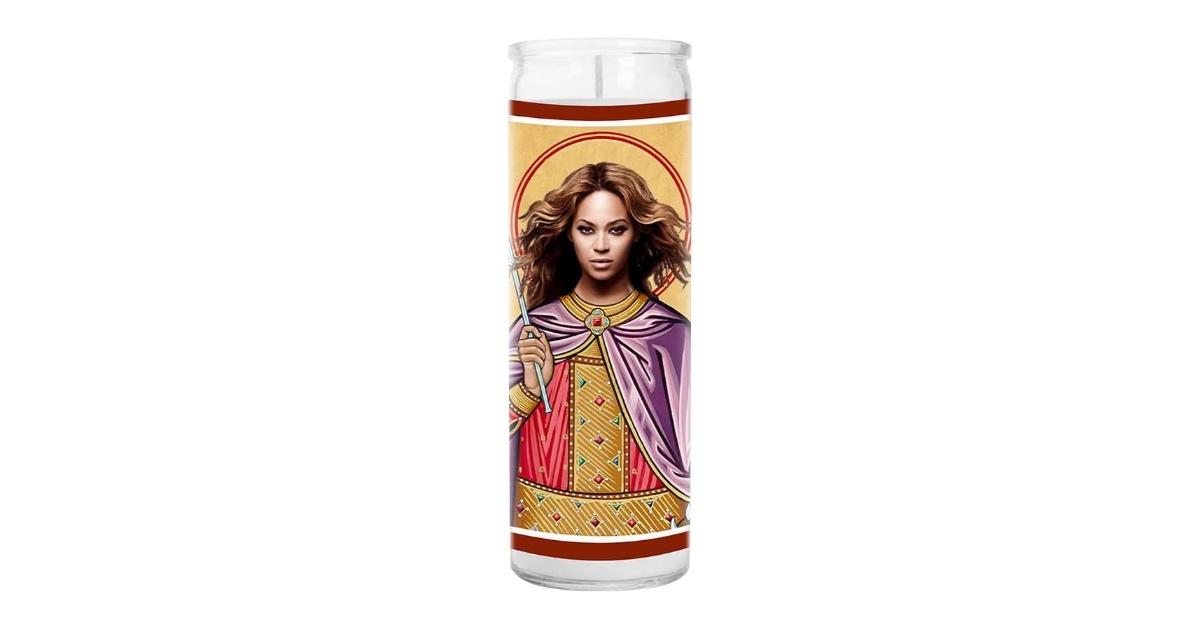 Beyonce prayer candle