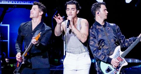(L-R) Nick, Joe and Kevin Jonas