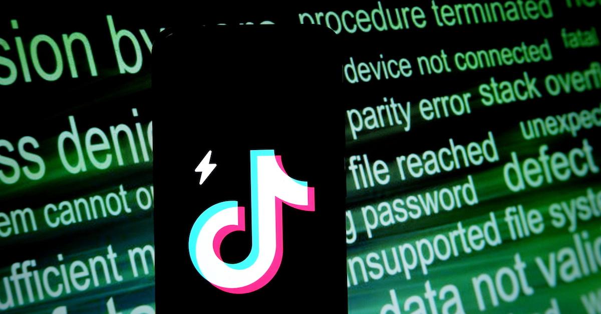 why does my tiktok say user doesn t exist