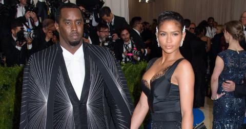 Cassie and Diddy at the Met Gala.