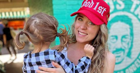 Jinger Duggar with one of her daughters