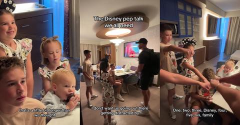 Disney Dad Pep Talk Goes Viral