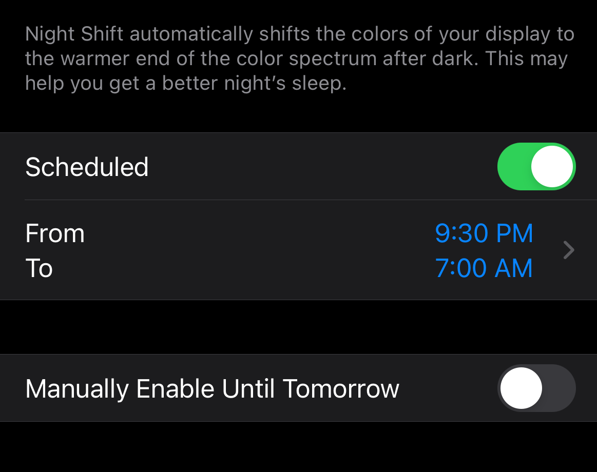 Why you should use Night Shift mode in iOS 9.3