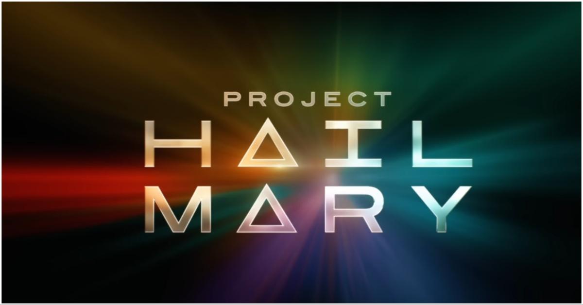 Project Hail Mary promo picture from trailer