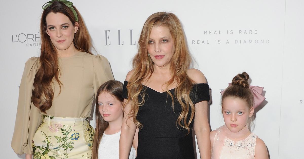 Lisa Marie Presley and her children