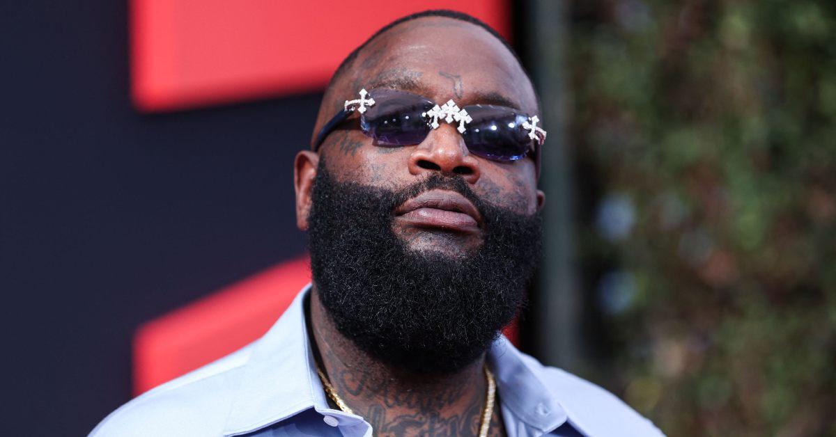 Rick Ross at the 2022 BET Awards.