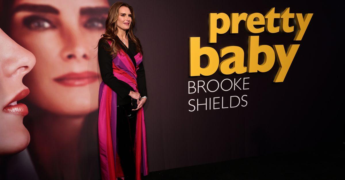 Brooke Shields at the 'Pretty Baby' premiere