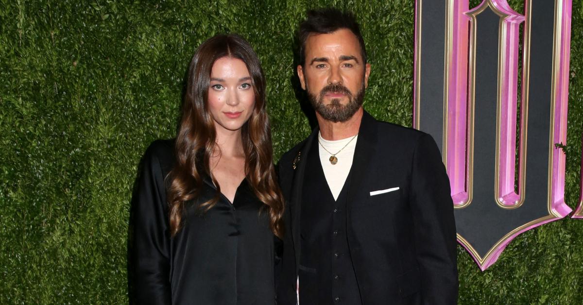 Nicole Brydon Bloom and Justin Theroux at the New York premiere of 'Wicked' on Nov. 14, 2024.