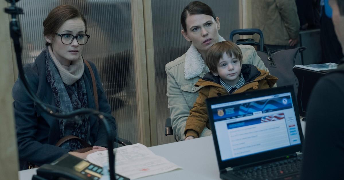 Still with Emily and her wife from Handmaids tale