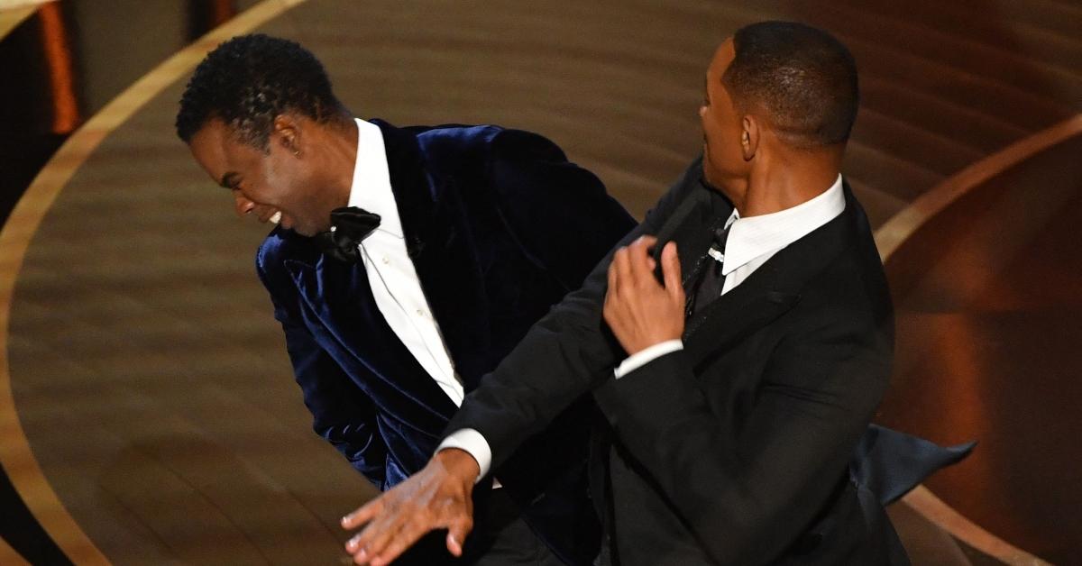 the slap heard round the world at the 2022 Academy Awards with Will Smith and Chris Rock