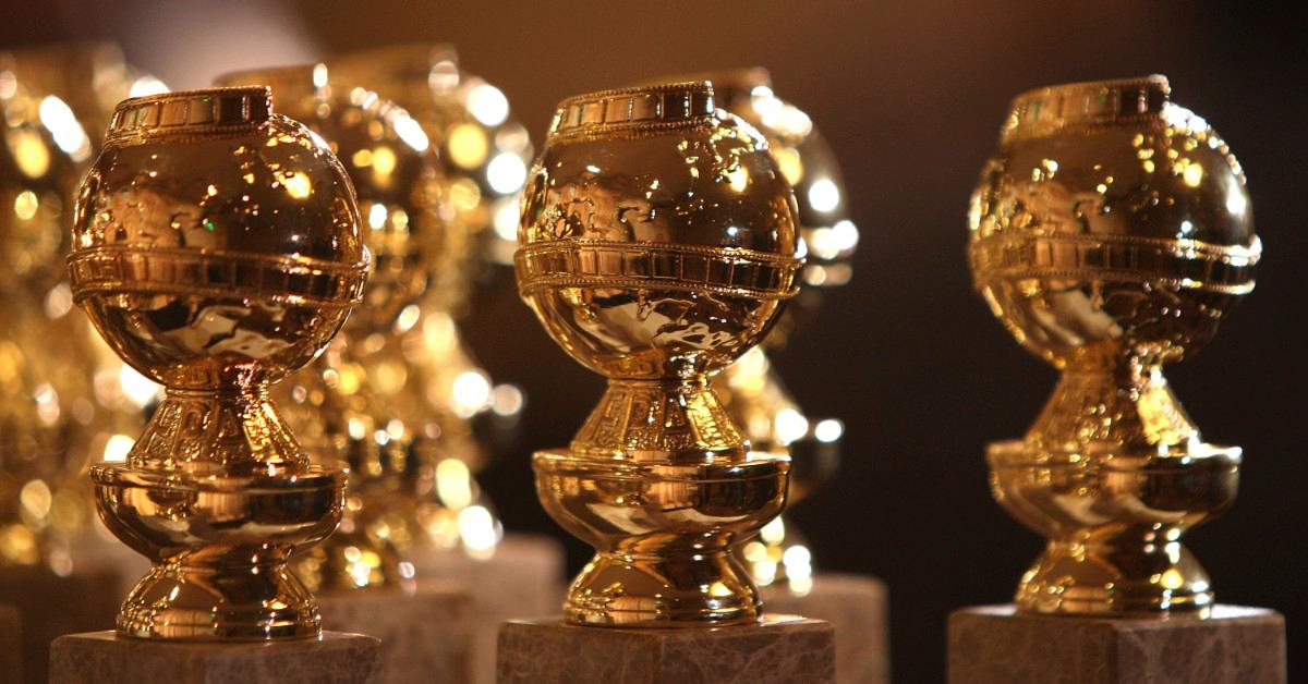 Golden Globe Award trophies