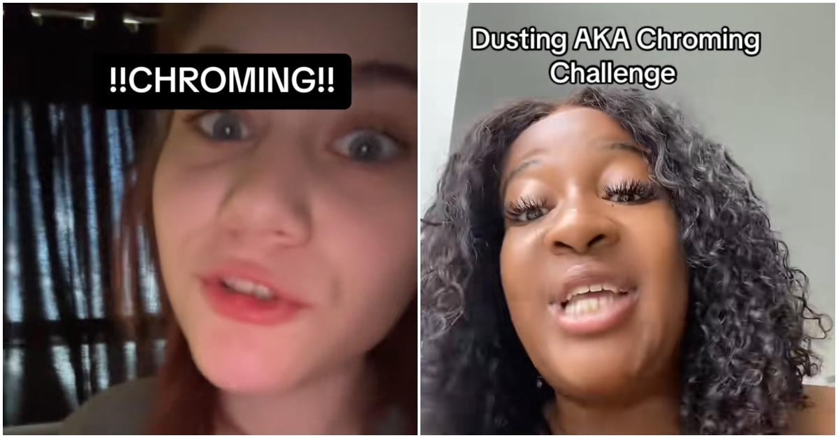 Dusting challenge on TikTok
