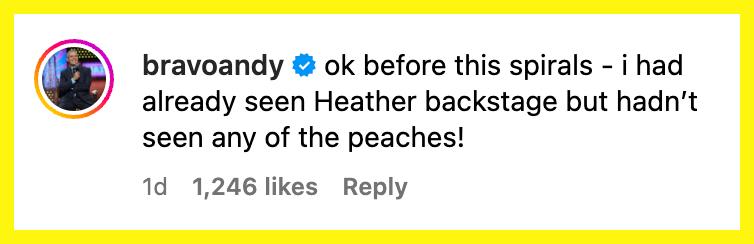 Andy Cohen didn't snub Heather Gay at Bravo Fan Fest!