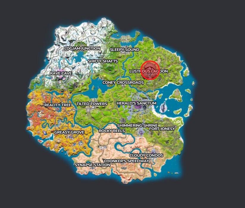 'Fortnite' map