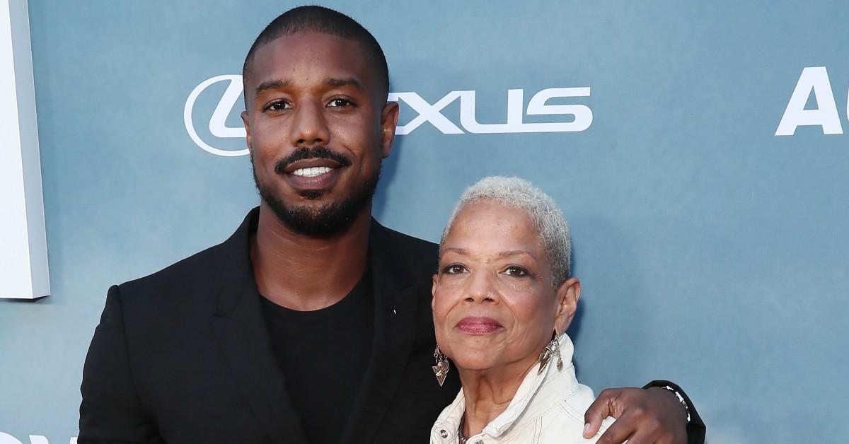 Michael B. Jordan and Donna Jordan 