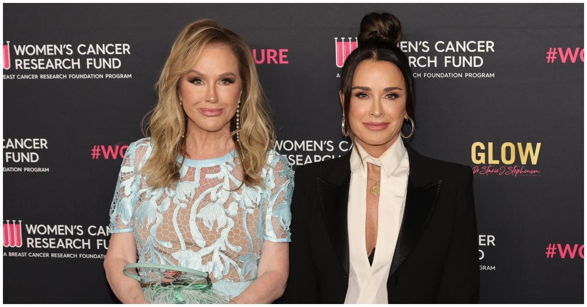 (l-r): Kathy Hilton and Kyle Richards