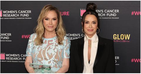 (l-r): Kathy Hilton and Kyle Richards