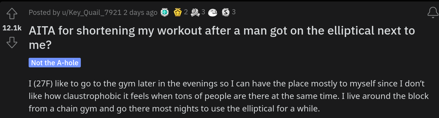 Man Woman Empty Gym