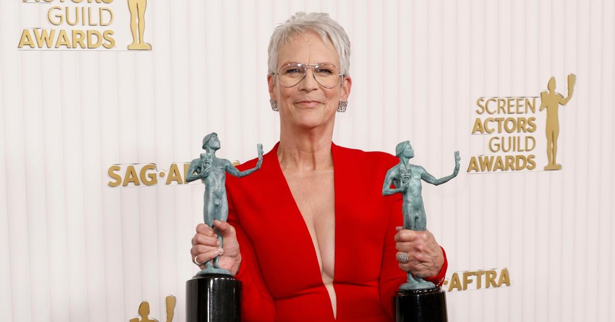 Jamie Lee Curtis at the 2023 SAG Awards 