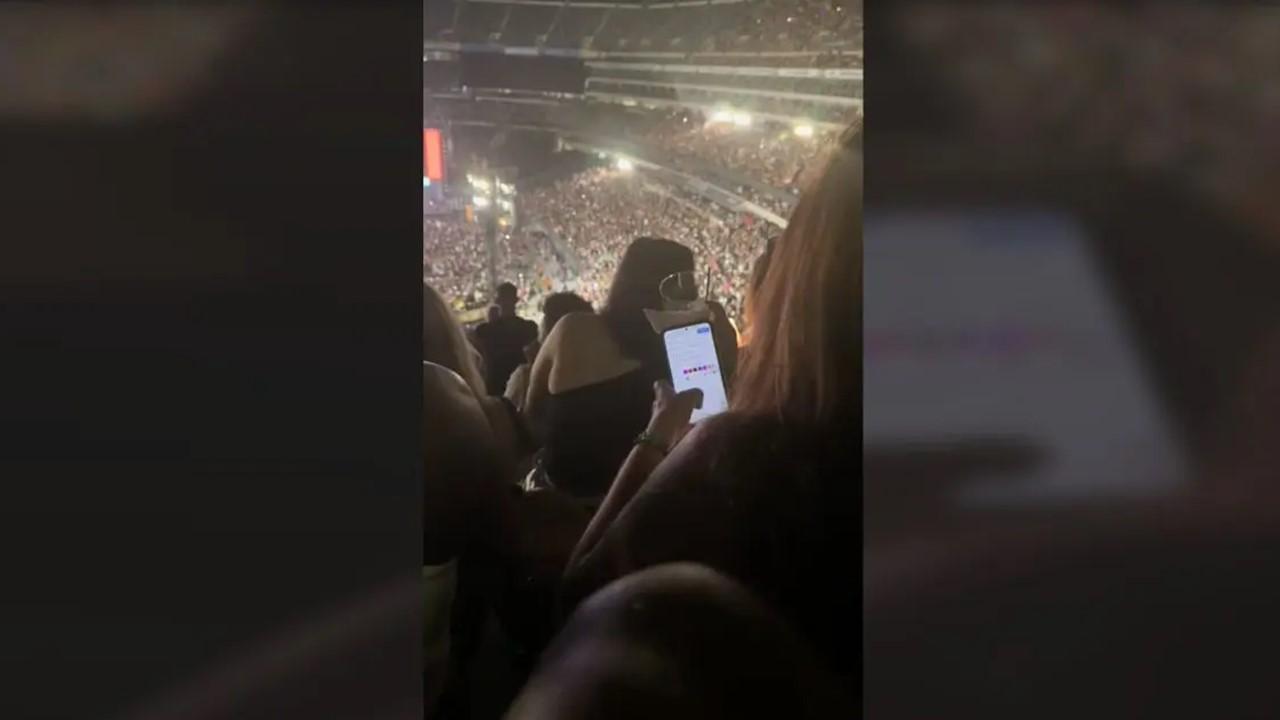 A Karen at a Beyoncé concert 