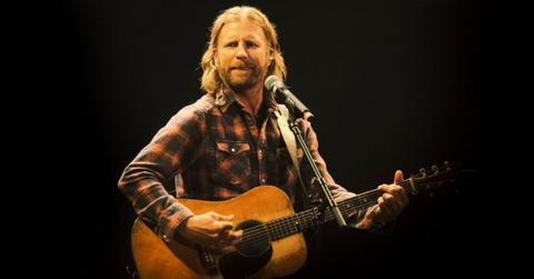 Dierks Bentley performs at the Propst Arena in Von Braun Center on April 25, 2023 in Huntsville, Alabama.