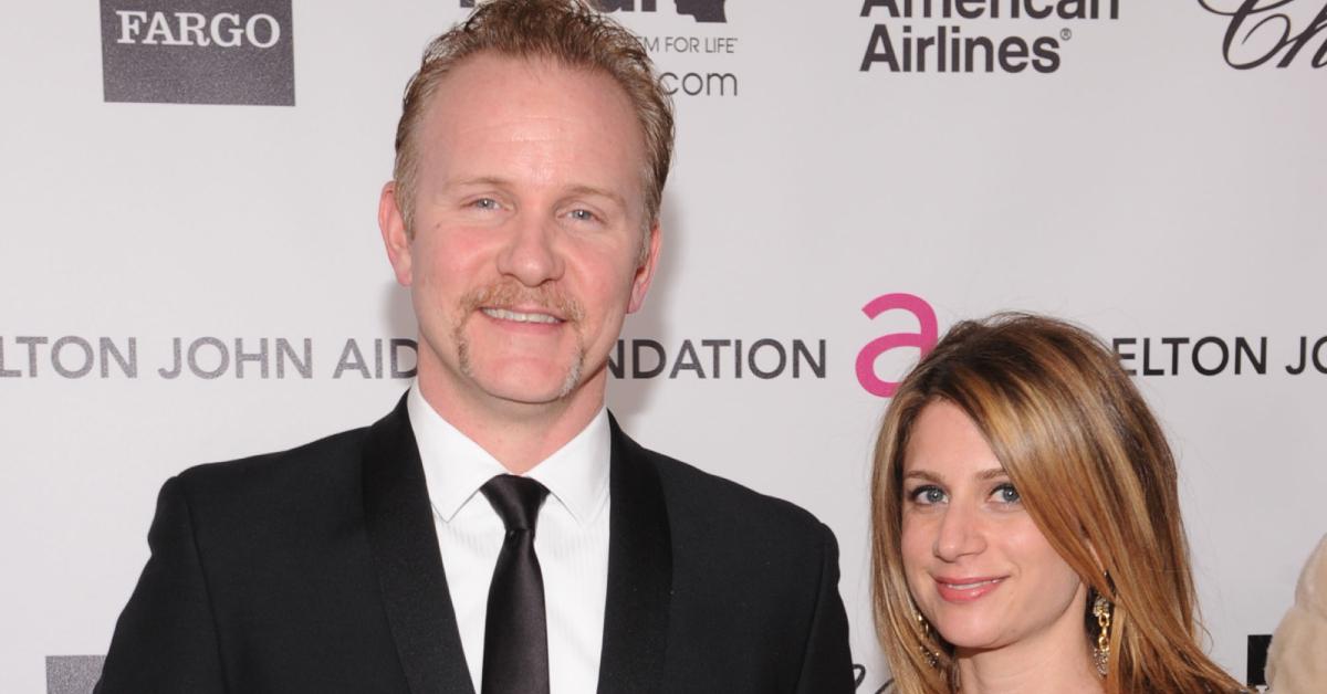 Morgan Spurlock and Alexandra Jamieson in 2012