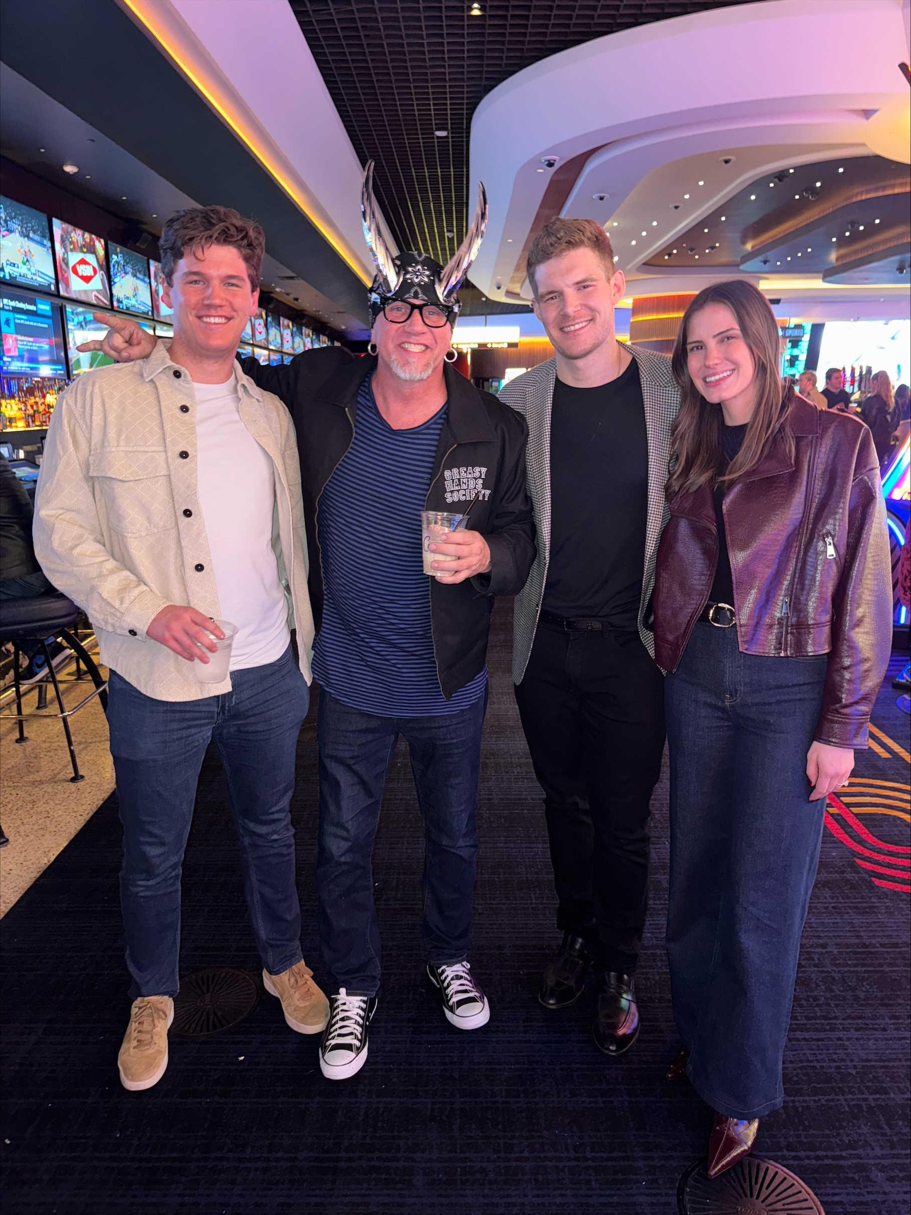 counting cars reality star mike henry bobby stevens sammy stevens fiancee circa resort casino las vegas