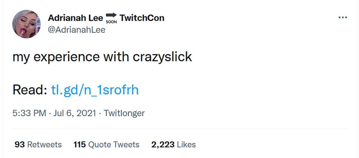 Is CrazySlick Missing? Drama Surrounding the Twitch Streamer